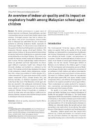 Ozone connection holdings sdn bhd is the leading ozone air and water solutions provider in malaysia since year 2000. Pdf An Overview Of Indoor Air Quality And Its Impact On Respiratory Health Among Malaysian School Aged Children