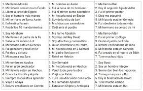 Scopri ricette, idee per la casa, consigli di stile e altre idee da provare. Juegos Biblicos Para Jovenes Y Adolescentes Ezequiel Leonardo Castano Personal Website