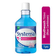 What's so great about gums? Systema Gum Care Mouthwash 750ml Blue Caribbean Watsons Singapore
