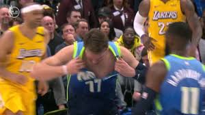 We have the official mavs city edition jerseys from nike and fanatics authentic in all the sizes, colors, and styles you need. Luka Doncic Rips Jersey After Missing Free Throws Mavericks Vs Lakers Nba Highlights Youtube
