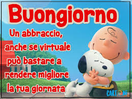 #buongiorno amici di twitter che mi state leggendo.cielo plumbeo, oggi, sul golfo di #trieste ma l'aria è limpida e la visibilità ottima! Buongiorno Con Un Abbraccio Cartoni Animati