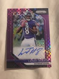 Lamar's arrival — as an nfl quarterback, the baltimore ravens' lamar jackson arrived as a bona fide stud during the 2019 season, getting more and more productive with every game. One Of The Greatest Pulls Of My Lifetime Lamar Jackson Purple Power Prizm Auto 8 8 Footballcards