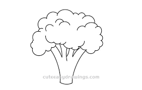 The more you practice, the better you get. How To Draw A Cauliflower Easy Step By Step For Kids Cute Easy Drawings