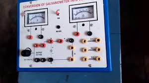 Class Xii-Exp-07 Galvanometer Ammeter And Voltmeter To Determine Resistance  Of A Galvanometer By Half Deflection Method And To Find Its Figure Of  Merit. | All Practical Physics | Abronexport.Com