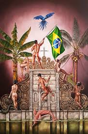 100 preguntas de arte test/trivial/quiz. Alegoria De Uma Nova Nacao Painting By Alberto Escobar