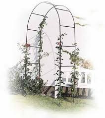 Rosenbogen 240x140x37cm Metall Pergola Rankhilfe Rankgitter Torbogen In 2020 Rankgitter Torbogen Rosenbogen