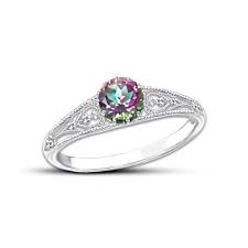 Shades Of Passion Multi Colored Mystic Topaz Ring Mystic Topaz Ring Mystic Topaz Topaz Ring