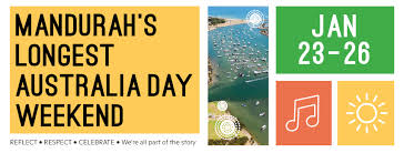 Join us for the announcement of 2021 australian of the year awards, celebrating the achievements and contributions of eminent australians.january 25live. Exciting Program For Mandurah Longest Australia Day Weekend City Of Mandurah