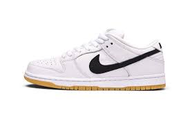 Nike Sb Offers A White Dunk Low Variant To Orange Label Collection Nike Sb Nike Sneakers Nike