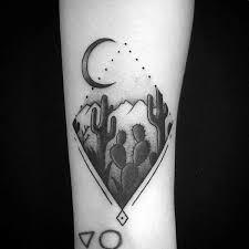 70 Cactus Tattoo Designs For Men Prickly Plant Ink Ideas