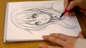 In these page we also have variety of images available. Super Easy Anime Girl Pencil Drawing Paintingtube