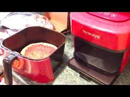 1507 Nuwave Brio Air Fryer Grill Pan Gino S East Deep Dish Frozen Pizza Youtube Frozen Pizza Deep Dish Air Fryer