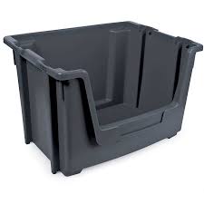 Offering a full range of kitchen islands and carts including butcher block, stainless steel worktables, microwave carts, granite carts and more from the leading manufacturers like john boos, jeffrey alexander, home styles, catskill, crosley furniture and more Stackable Open Fronted Storage Pick Bin 50 Litre Grey Bin Shop