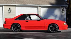 Image result for Bright Red 1993 Mustang