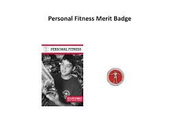 ppt personal fitness merit badge