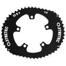 Biopace is a tradename for a type of ovoid bicycle chain ring manufactured by shimano from 1983 to 1993 the design was intended to help overcome the dead zone where the crank arms are vertical and riders have little mechanical advantage. O Symetric Road Chainring 5 Arm 110mm Campagnolo Bike24