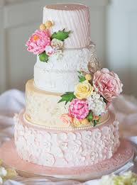 Decorating your wedding cake with unexpected florals is a great way to give it a unique touch. Spring Themed Wedding Cake Ideas