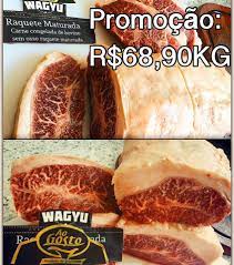 1 Promocao Kobe Beef Boi Ao Gosto Carnes Nobres Facebook 1 e 1/2 kg de costela de boi inteira. facebook
