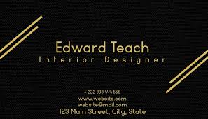 We can even offer business cards in various colors including gold, rose gold, and silver. Black And Gold Business Card Template Postermywall