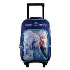 Fille, sac, sac a dos, sac à dos à roulettes, scolaire marque: Sac A Dos A Roulettes Reine Des Neiges 1 Compartiment Chez Rentreediscount Cartables Trousses