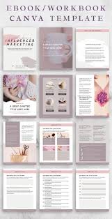 Sandy Canva Ebook And Workbook Template With Content Etsy In 2020 Ebook Template Design Workbook Template Workbook Design