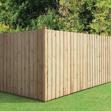 We used them for the fence some home depots did have their own installers, but that went away with the affordable. 6 Ft H X 8 Ft W Pressure Treated Pine Board On Board Fence Panel 105819 The Home Depot