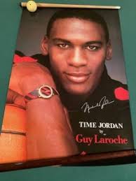 Michael Jordan Clouds Poster