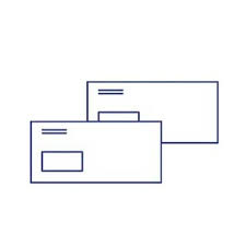 Online frankieren online services briefporto 2021 in den darauf folgenden tabellen erhalten sie eine übersicht der im shop erhältlichen portowerte. Briefumschlag Din Lang Mit Fenster Haftklebend 4 4 Farbig Poly Production