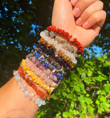 Bracelet à puces de pierres précieuses bracelet en jaspe - Etsy Canada