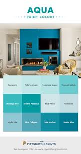 Personalized home decor is the best way to share life's joy. Aqua Paint Colors From Ppg Pittsburgh Paints Aquas Are Very Relaxing Because Of Their Relationship To The Sea And Aqua Paint Colors Aqua Paint Aqua Bedrooms