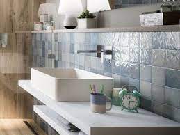 Piastrella Napoli Azzurro 10x10 Lucido Iperceramica Idee Per Il Bagno Piastrelle Bagno