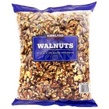 Kirkland Signature Walnut Halves 3 Lbs Walnuts Snacks Food