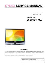 Find the user manual you need for your tv and more at manualsonline. Haier Lx19t2w Dynex Dx Ldvd19 10a Lcd Tv Service Manual Download Schematics Eeprom Repair Info For Electronics Experts