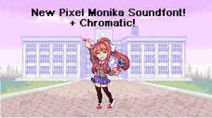 New Pixel Monika Soundfont (+ Chromatic) [Friday Night Funkin'] [Modding  Tools]