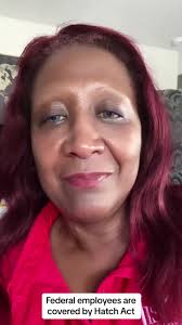 I took a break to explains the Hatch Act thst bars federal employees from  participating in political activities. This prohibition also applies to  employees of the White House, the military and all ...