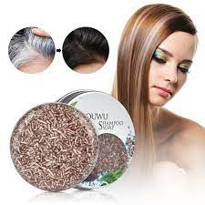 Maybe your highlights are excessively light against your hair shading, or they're brazen. Hair Darkening Shampoo Bar 100 Natural Conditioner And Repair Care Polygonum Multiflorum Bar Walmart Com Walmart Com