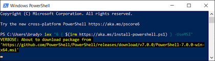 Rate this 5 (best) 4 3 2 1 (worst) built on the.net framework, windows powershell allows it professionals to … How To Install Powershell 7 On Windows 10