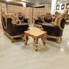 Polyurethane sofa set for living room (medium). Exclusive Sofa Set Design Yt 175