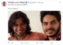 Fotos de antes e depois de Rodolffo, do 'BBB21', viralizam e a web não  perdoa: ''Pegou o rica vírus''