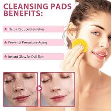 Amazon.com: Turmeric Kojic Acid Pads, Turmeric Cleansing Pads Infused  Foaming Exfoliating Pad, Helps Balance Skin Oil and Water (1) : Beauty &  Personal Care