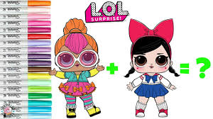 Grab your crayons it s coloring time. Lol Surprise Dolls Coloring Book Mash Up Fanime Neon Qt Become Neanime Youtube