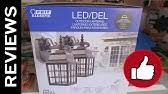 Ceiling light fixtures let you add a visual element to any room, and help reduce the need for lamps. How To Install Led Retrofit Costco Kit Lights Diy Youtube