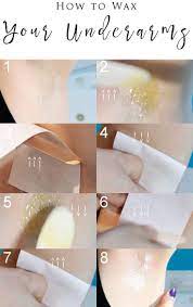 How To Wax Your Underarms Unwanted Hair Removal Waxing Tips Underarm Waxing