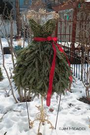46 Fashion Inspired Christmas Trees Made From Dress Forms Christmas Tree Dress Outdoor Christmas Tree Dress Form Christmas Tree