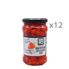 Non ero molto convinta sarebbero venuti buoni e ho aspettato, prima di proporvi la ricetta. 12 Vasetti Mini Peperoni Rossi Dolci A Goccia 290 Gr Sapa Inca Acheter Sur Ventis