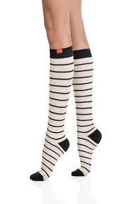 Striped Compression Socks Womens Compression Socks Compression Socks Cotton Compression Socks