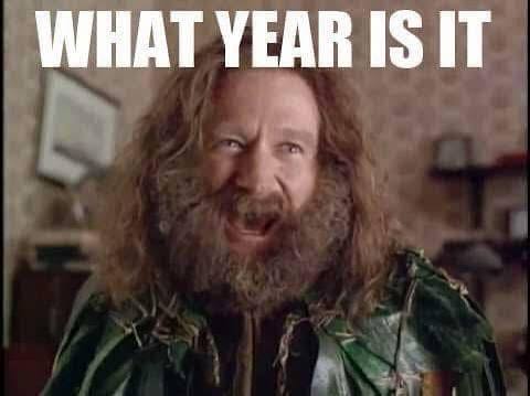 What year is it?!” (Oh yeah, it's 2026!) #MichaelPrevidi #MikeyBalboa # RobinWilliams #JumanjiMeme #Memes #WhatYearIsIt #OhYeahIts2026 #AmericaLovesMikeyBalboa