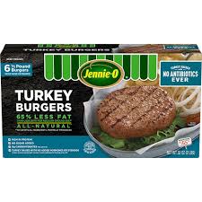 While the hamburger are air frying, slice the burger buns and prepare any toppings you like. 1 3 Lb Turkey Burgers Jennie O Product