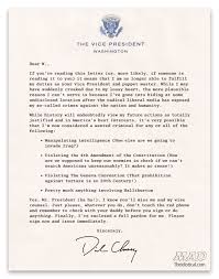 100%(2)100% found this document useful (2 votes). Exclusive Vice President Dick Cheney S Resignation Letter Mad Magazine