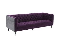 20 Brilliant Purple Sofas To Radiate Color Throughout Your Room Contemporary Loveseat Contemporary Sofa Best Leather Sofa